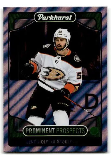 Hockey trading card from 2021-22 Upper Deck Parkhurst Prominent Prospects series