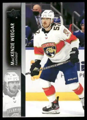 2021-22 Upper Deck Series 1 Mackenzie Weegar #80 Hockey - Hockey Card Single