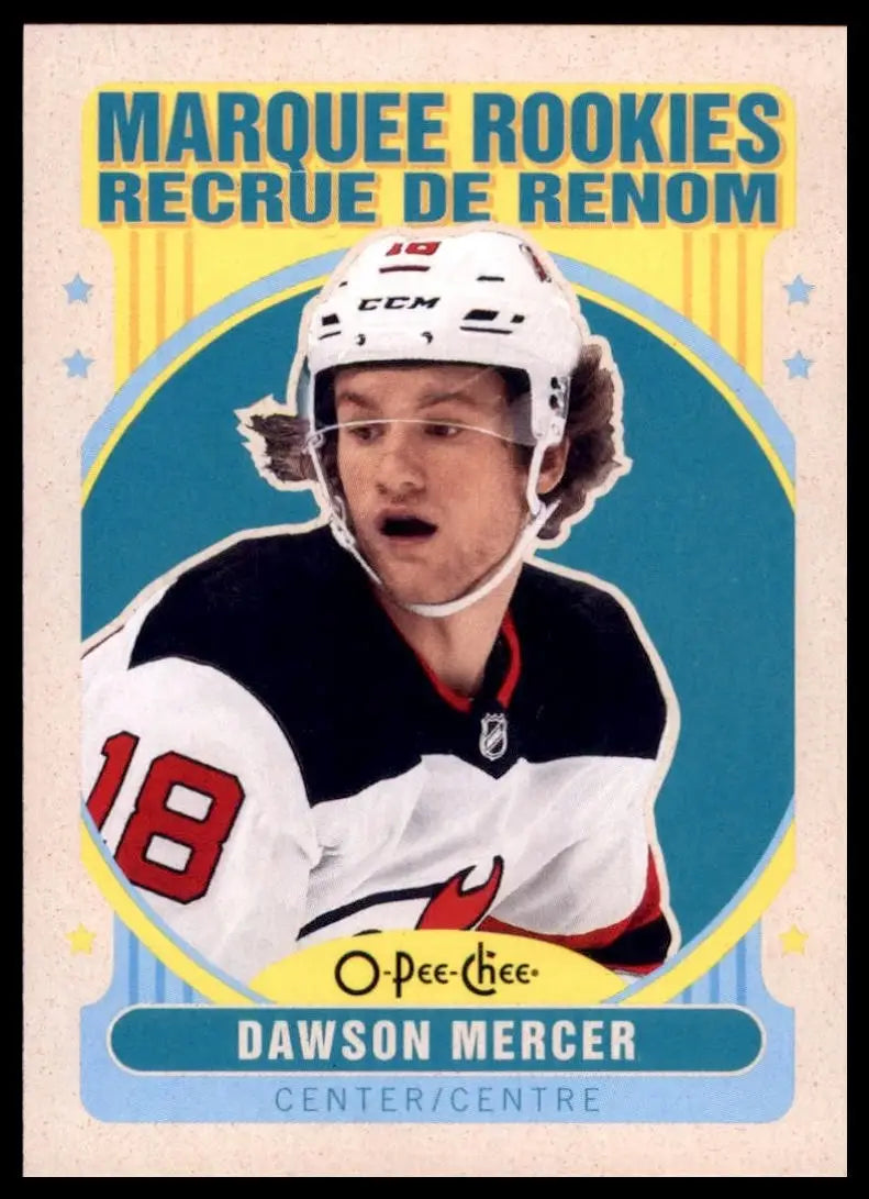 2021-22 Upper Deck Series 2 - O-Pee-Chee Update Marquee Rookies Dawson Mercer...