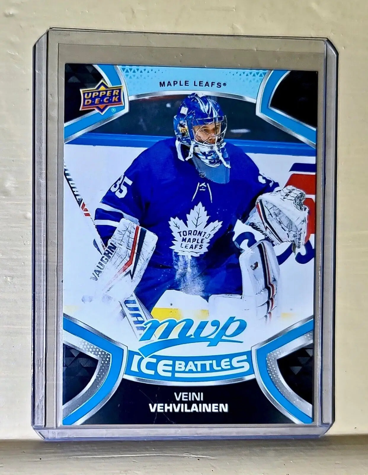2021-22 Veini Vehvilainen Upper Deck MVP Hockey Ice Battles #229 Card - Hockey Card Single