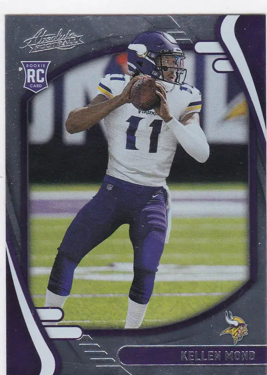 2021 Absolute #122 Kellen Mond RC Minnesota Vikings - Football Card Single