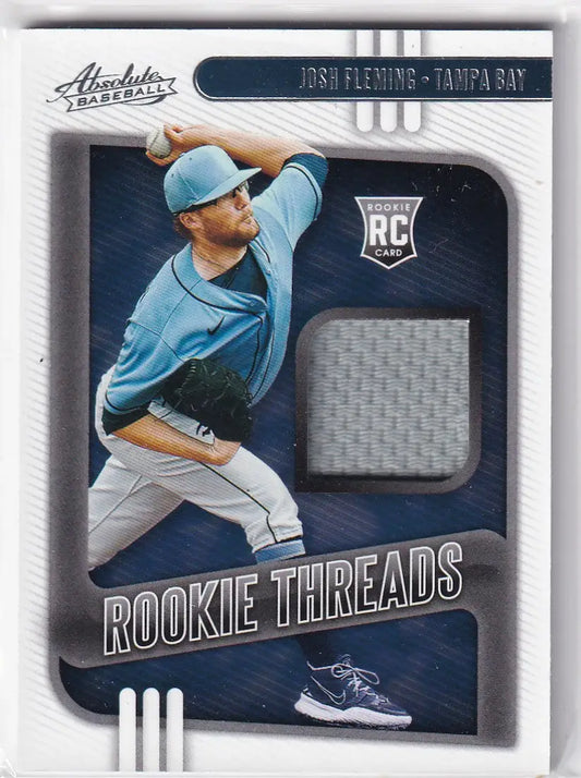 2021 ABSOLUTE #RT-JF JOSH FLEMING PATCH- TAMPA BAY RAYS - Baseball Card Single