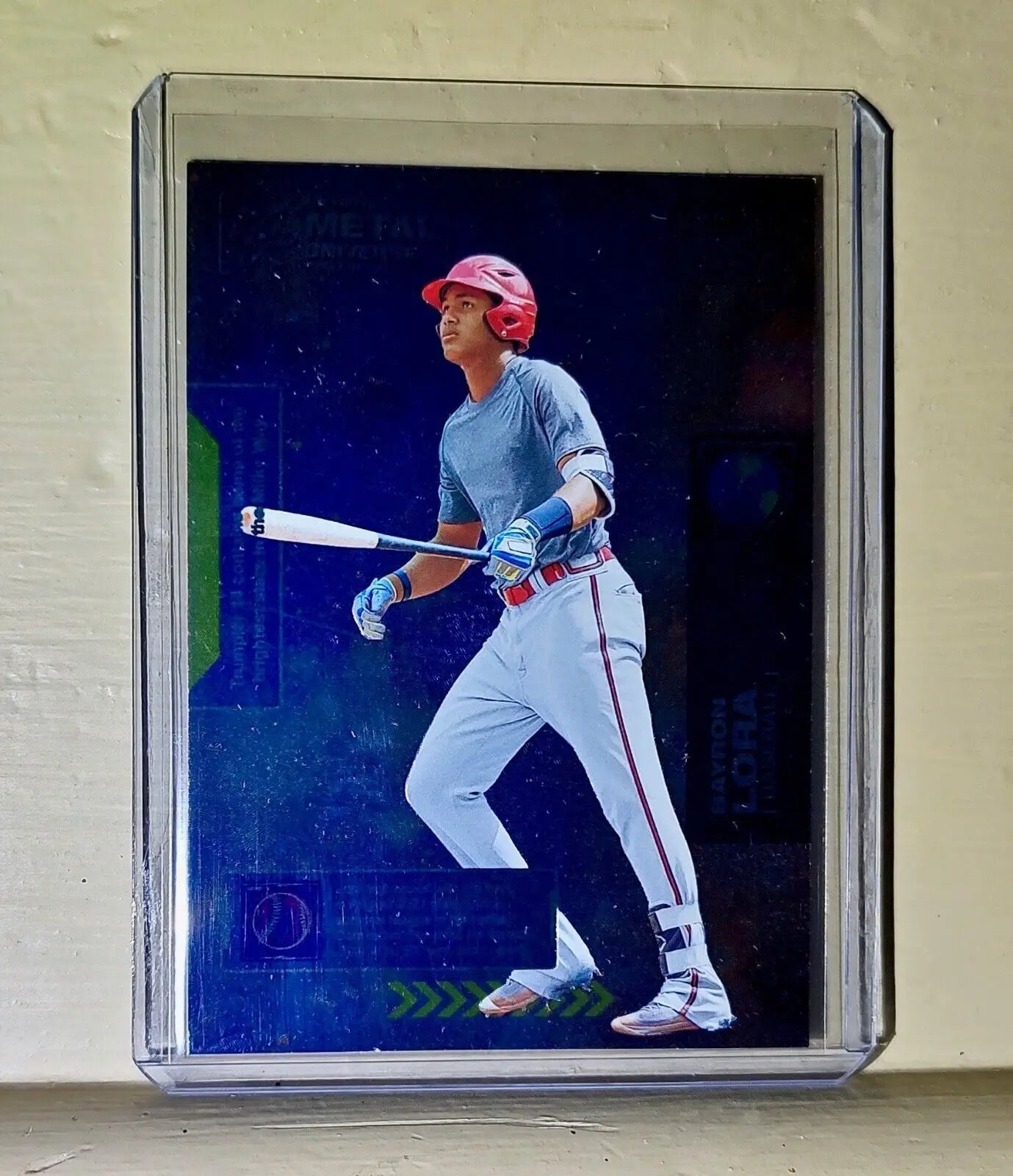 2021 Bayron Lora Skybox Metal Universe Champions #94 Baseball Card - Baseball Card Single