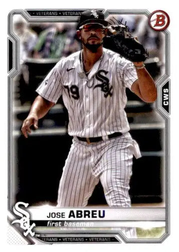 2021 Bowman #92 Jose Abreu NM-MT White Sox ID:46192 - Baseball Card Single