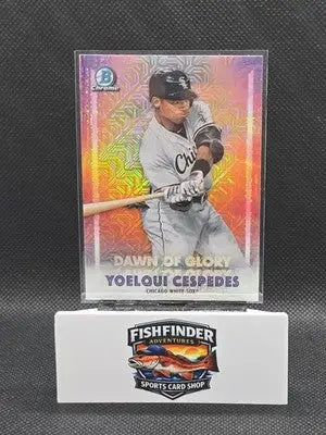 2021 Bowman Chrome - Dawn of Glory Mega Box Mojo Yoelqui Cespedes #DG-9 (RC) - Baseball Card Single
