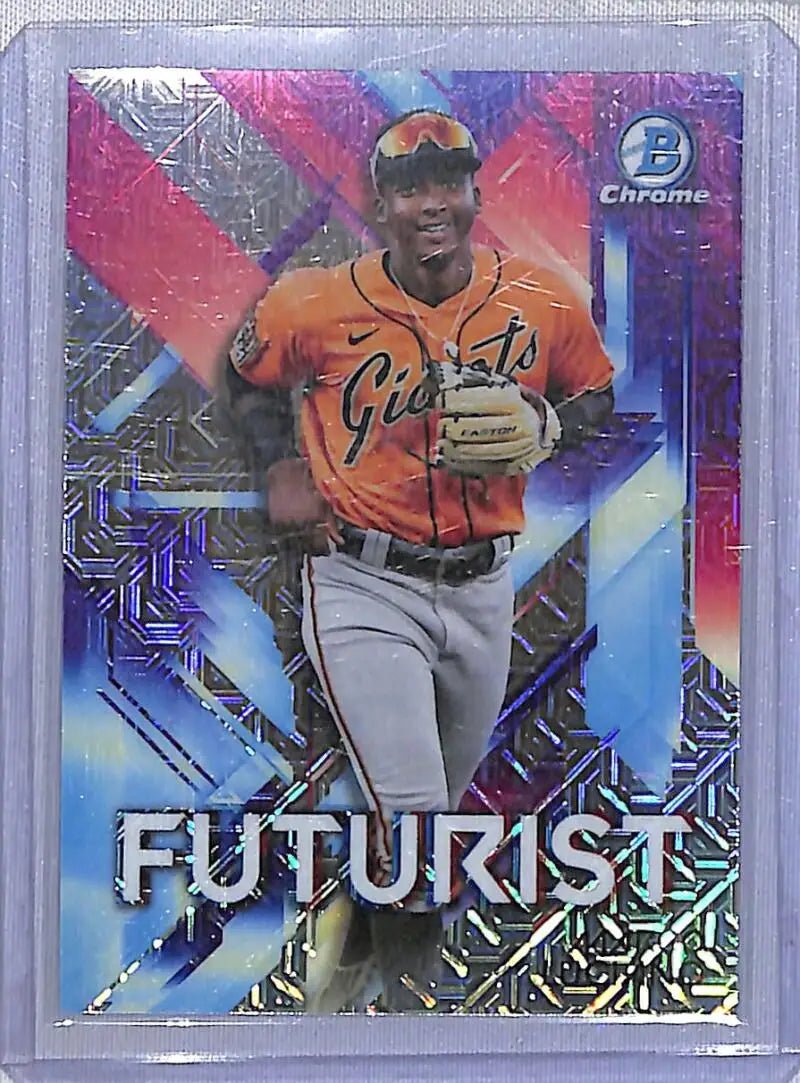 2021 Bowman Chrome Futurist Mojo #FUT-ML Marco Luciano NM-MT San Francisco Giants - Baseball Card Single