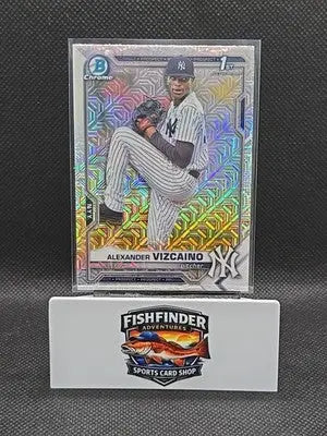 2021 Bowman Chrome - Prospects Alexander Vizcaino #BCP-212 Mojo Refractor (RC) - Baseball Card Single
