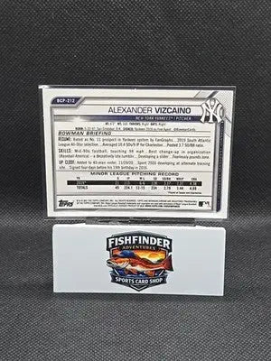 2021 Bowman Chrome - Prospects Alexander Vizcaino #BCP-212 Mojo Refractor (RC) - Baseball Card Single