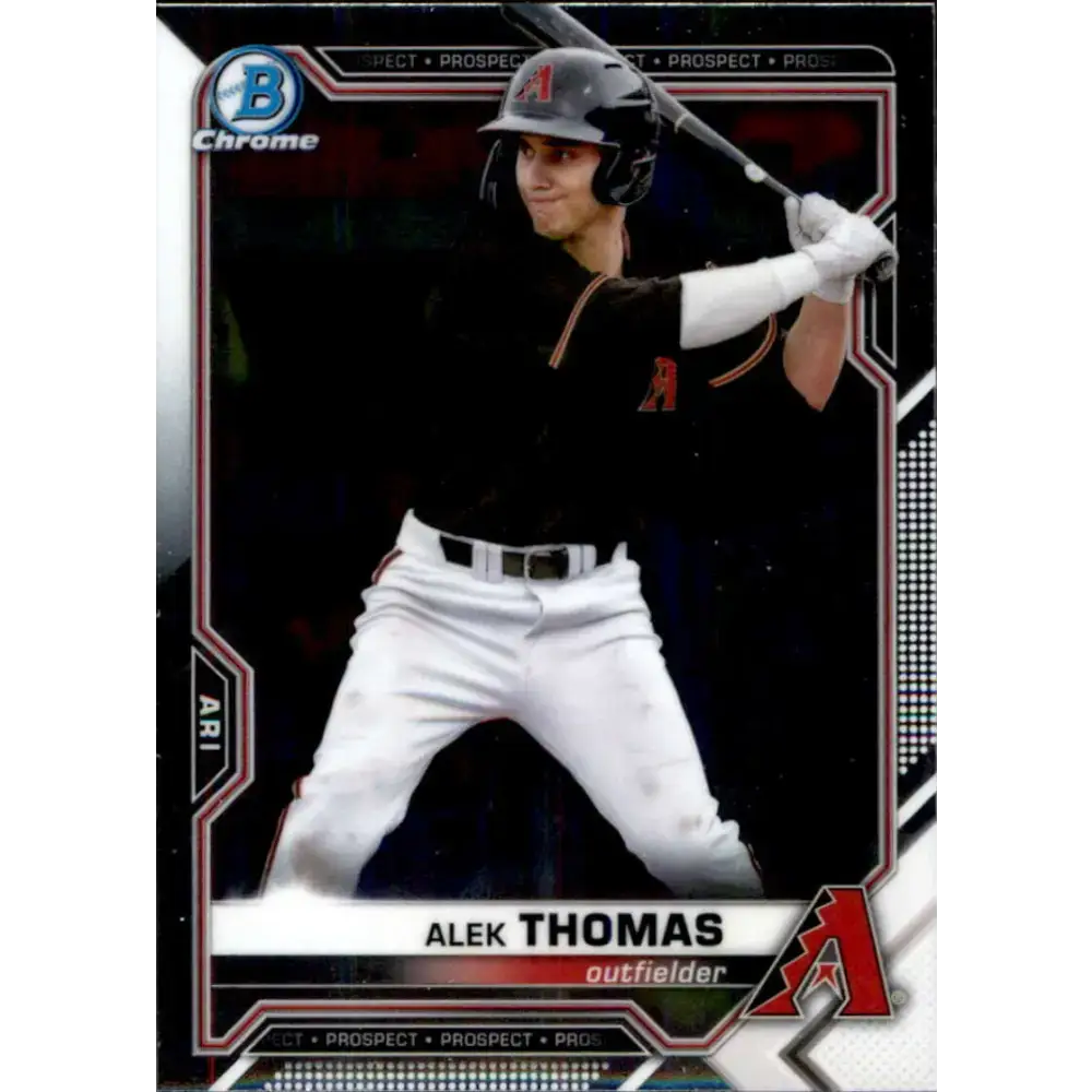 2021 Bowman Chrome Prospects #BCP-31 Alek Thomas NM-MT Arizona Diamondbacks Baseball Card - Baseball Card Single
