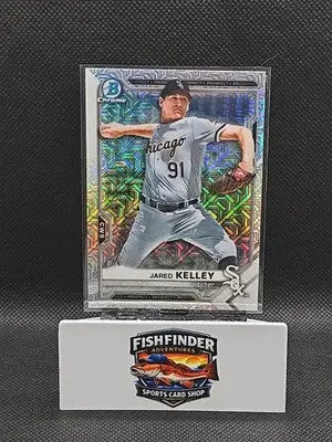 2021 Bowman Chrome - Prospects Jared Kelley #BCP-174 Mojo Refractor (RC) - Baseball Card Single