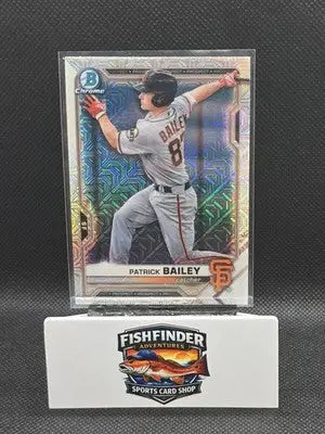 2021 Bowman Chrome - Prospects Patrick Bailey #BCP-230 Mojo Refractor (RC) - Baseball Card Single