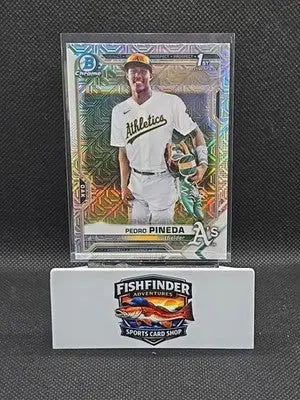 2021 Bowman Chrome - Prospects Pedro Pineda #BCP-216 Mojo Refractor (RC) - Baseball Card Single