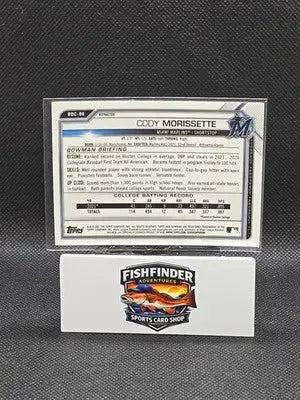 2021 Bowman Draft - Chrome Cody Morissette #BDC-88 Refractor (RC) - Baseball Card Single