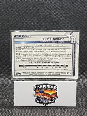 2021 Bowman Draft - Chrome Cooper Kinney #BDC-127 Refractor (RC) - Baseball Card Single