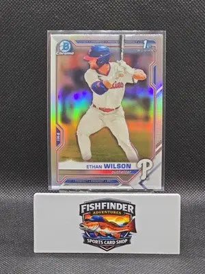 2021 Bowman Draft - Chrome Ethan Wilson #BDC-140 Refractor (RC) - Baseball Card Single