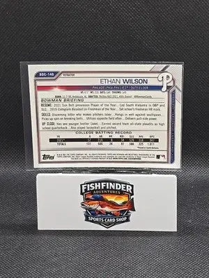 2021 Bowman Draft - Chrome Ethan Wilson #BDC-140 Refractor (RC) - Baseball Card Single