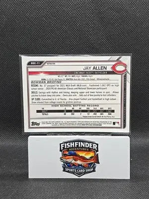 2021 Bowman Draft - Chrome Jay Allen #BDC-11 Refractor (RC) - Baseball Card Single