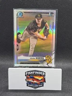 2021 Bowman Draft - Chrome Kevin Kopps #BDC-7 Refractor (RC) - Baseball Card Single