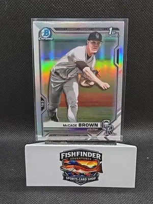 2021 Bowman Draft - Chrome McCade Brown #BDC-59 Refractor (RC) - Baseball Card Single