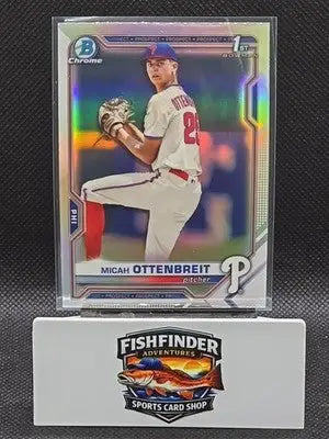 2021 Bowman Draft - Chrome Micah Ottenbreit #BDC-170 Refractor (RC) - Baseball Card Single