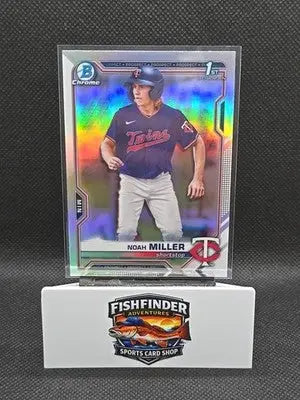 2021 Bowman Draft - Chrome Noah Miller #BDC-109 Refractor (RC) - Baseball Card Single