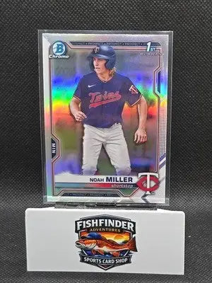 2021 Bowman Draft - Chrome Noah Miller #BDC-109 Refractor (RC) - Baseball Card Single