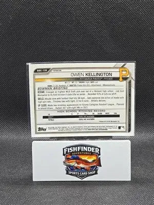 2021 Bowman Draft - Chrome Owen Kellington #BDC-120 Refractor (RC) - Baseball Card Single