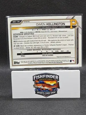 2021 Bowman Draft - Chrome Owen Kellington #BDC-120 Refractor (RC) - Baseball Card Single