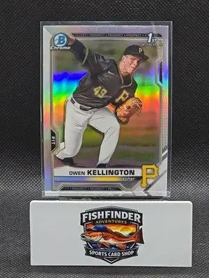 2021 Bowman Draft - Chrome Owen Kellington #BDC-120 Refractor (RC) - Baseball Card Single