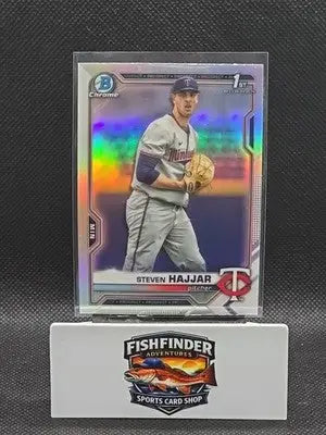 2021 Bowman Draft - Chrome Steven Hajjar #BDC-161 Refractor (RC) - Baseball Card Single