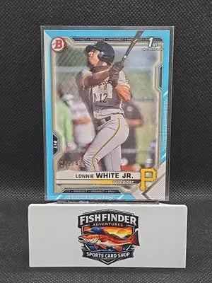 2021 Bowman Draft - Lonnie White Jr. #BD-28 Sky Blue /499 (RC) - Baseball Card Single