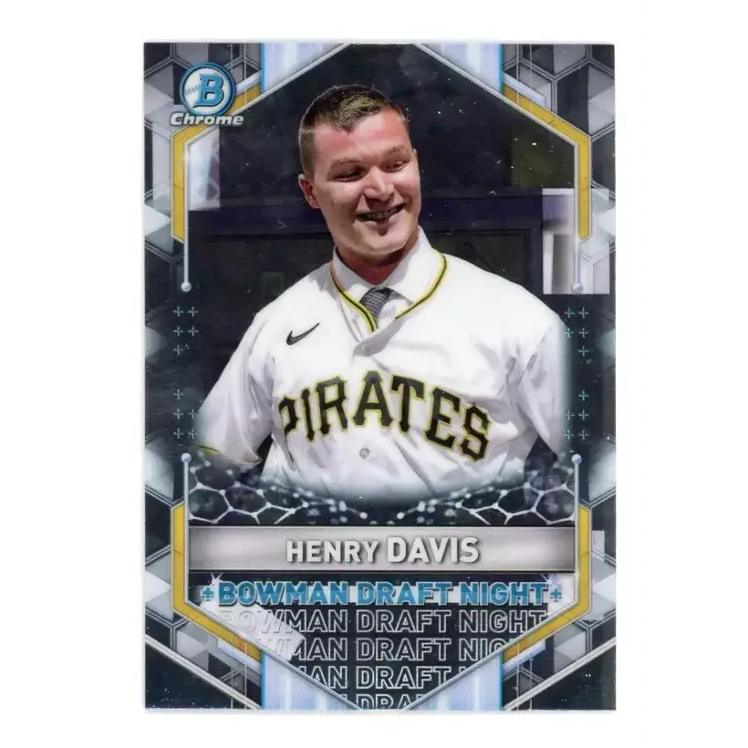 2021 Bowman Draft Draft Night #BDN-1 Henry Davis NM-MT Pittsburgh Pirates Baseball Card - Baseball Card Single