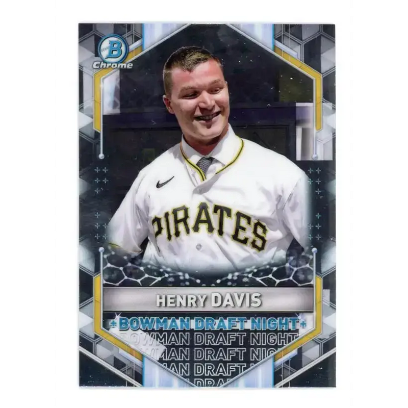 2021 Bowman Draft Draft Night #BDN-1 Henry Davis NM-MT Pittsburgh Pirates Baseball Card - Baseball Card Single