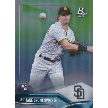2021 Bowman Platinum #89 Jake Cronenworth NM-MT RC Rookie San Diego Padres Baseball Card - Baseball Card