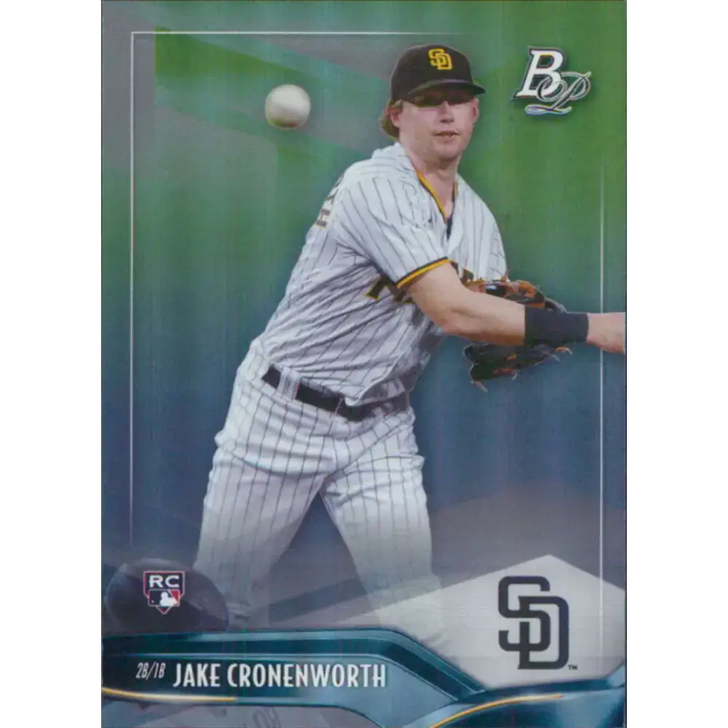 2021 Bowman Platinum #89 Jake Cronenworth NM-MT RC Rookie San Diego Padres Baseball Card - Baseball Card Single