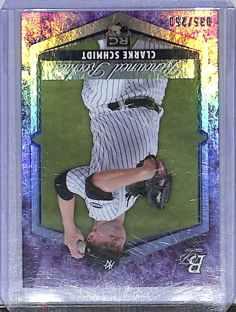 2021 Bowman Platinum Purple #RR-17 Clarke Schmidt NM-MT 35/250 New York Yankees