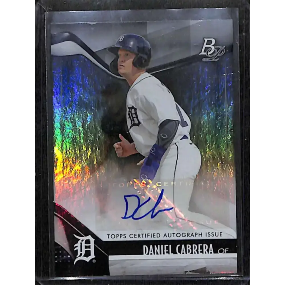 2021 Bowman Platinum #TOP-60 Daniel Cabrera Top Prospects Auto NM-MT Baseball Card - Baseball Card Single