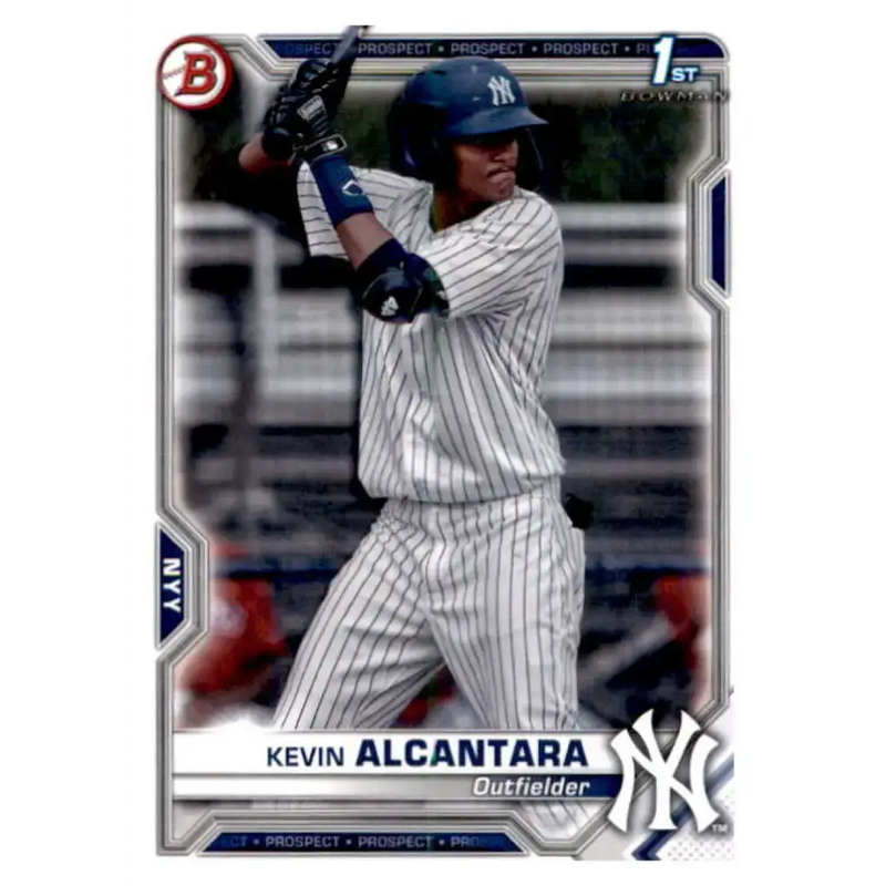 2021 Bowman Prospects #BP-97 Kevin Alcantara NM-MT New York Yankees Baseball Card - Baseball Card Single