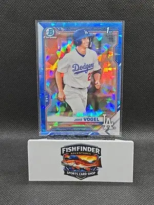 2021 Bowman Sapphire Edition - Chrome Prospects Jake Vogel #BCP-59 (RC) - Baseball Card Single
