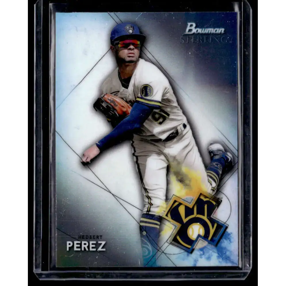 2021 Bowman Sterling #BSP-24 Hedbert Perez NM-MT - Baseball Card Single