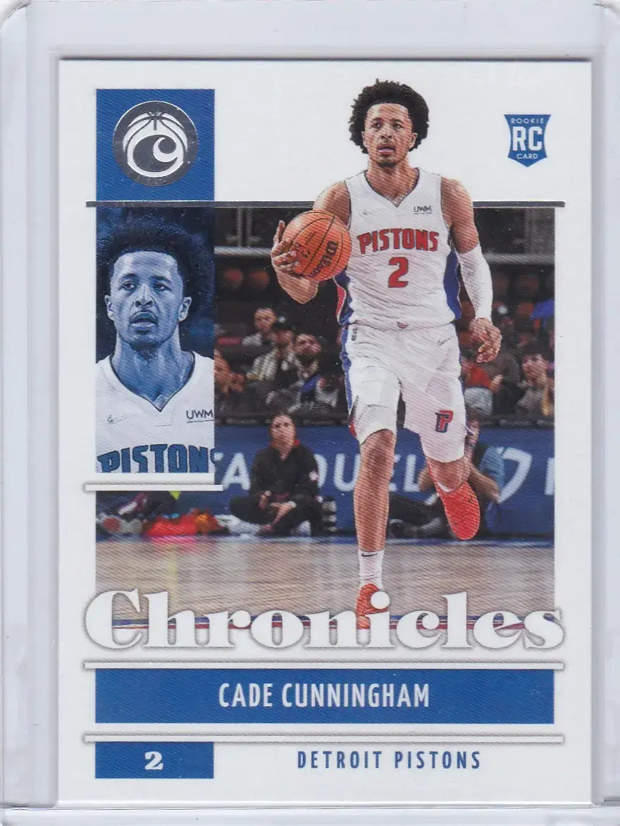 2021 CHRONICALS #50 CADE CUNNINGHAM- DETROIT PISTONS - Basketball Card Single