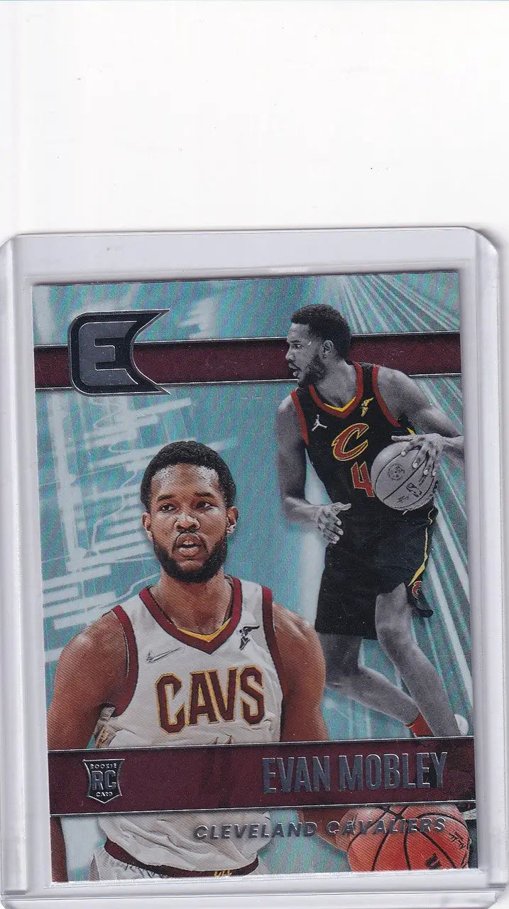 2021 CHRONICALS ESSENTIALS #334 EVAN MOBLEY- CLEVELAND CAVALIERS - Basketball Card Single