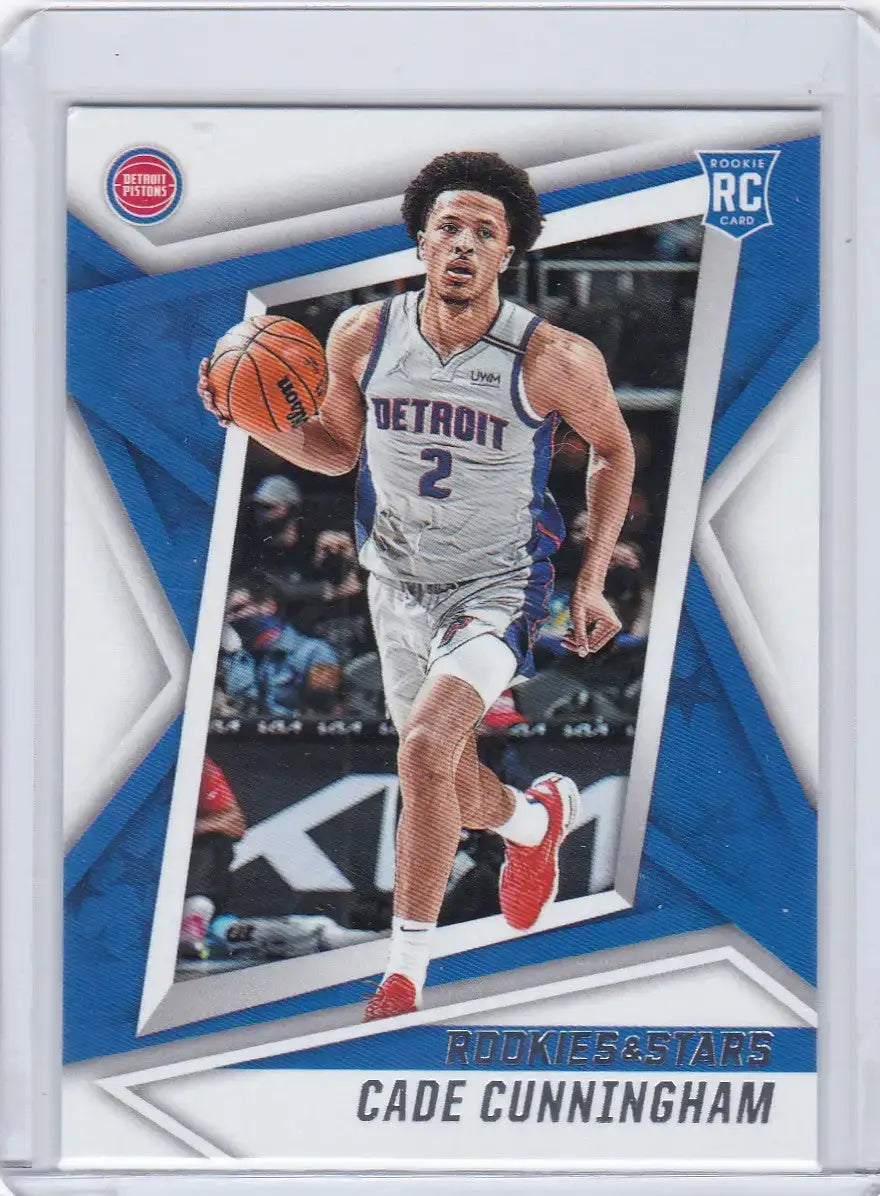 2021 CHRONICALS ROOKIES AND STARS #101 CADE CUNNINGHAM- DETORIT PISTONS - Basketball Card Single