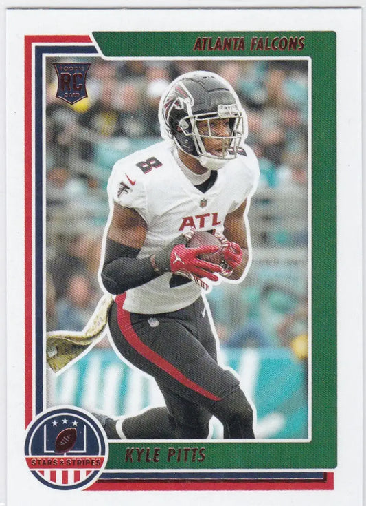 2021 CHRONICALS STARS AND STRIPES #STS-KPI KYLE PITTS- ATLANTA FALCONS - Football Card Single