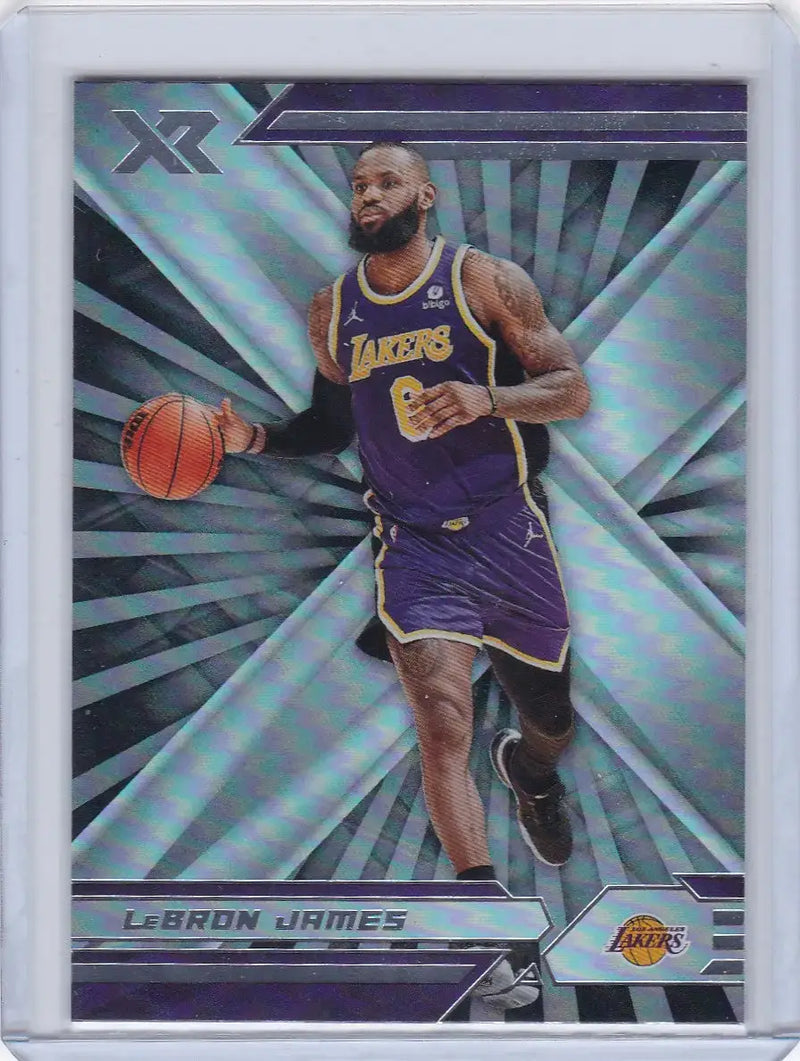 2021 CHRONICALS XR #397 LEBRON JAMES- LOS ANGELES LAKERS - Basketball Card Single