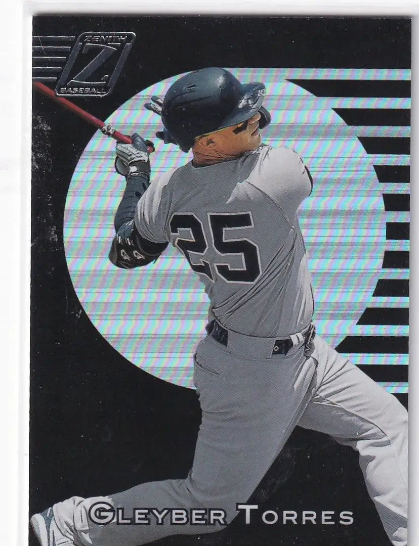 2021 CHRONICALS ZENITH #14 GLEYBER TORRES- NEW YORK YANKEES - Baseball Card Single