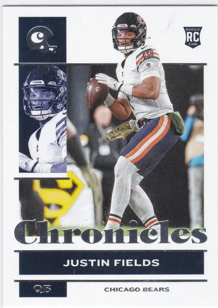 2021 Chronicles #19 Justin Fields RC Chicago Bears - Football Card Single