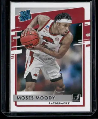 2021 Chronicles Draft Picks Moses Moody #36 Rated Rookie Basketball - Basketball Card Single