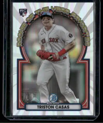 2021 Chronicles Draft Picks Triston Casas #ROYF-14 RC Baseball - Baseball Card Single