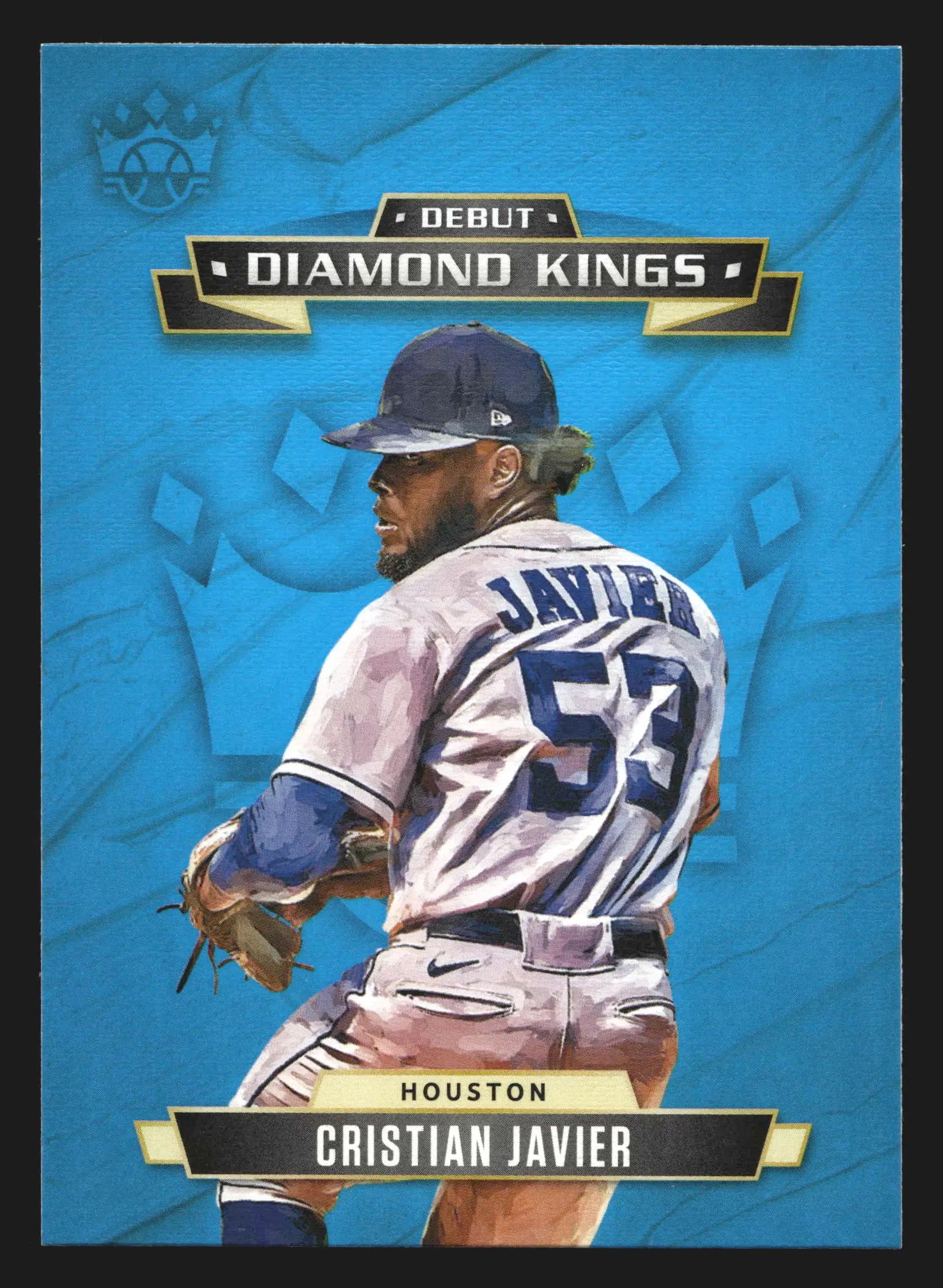 2021 Diamond Kings Debut Cristian Javier #DDK-HA Houston Astros - Baseball Card Single